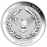 Australia 2020 10 Cent 75th Anniversary of the End of WWII Silver