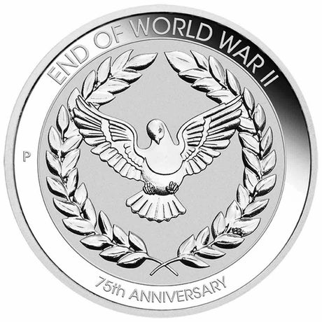 Australia 2020 10 Cent 75th Anniversary of the End of WWII Silver