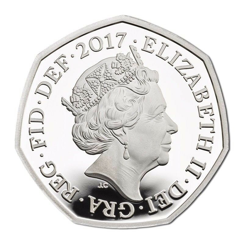 United Kingdom 2017 50p Proof Jeremy Fisher Beatrix Potter Silver