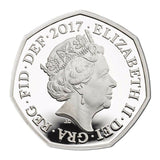 United Kingdom 2017 50p Proof Jeremy Fisher Beatrix Potter Silver