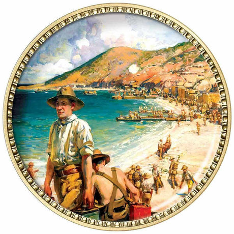 Painting the War Enamel Penny 9-Coin Collection
