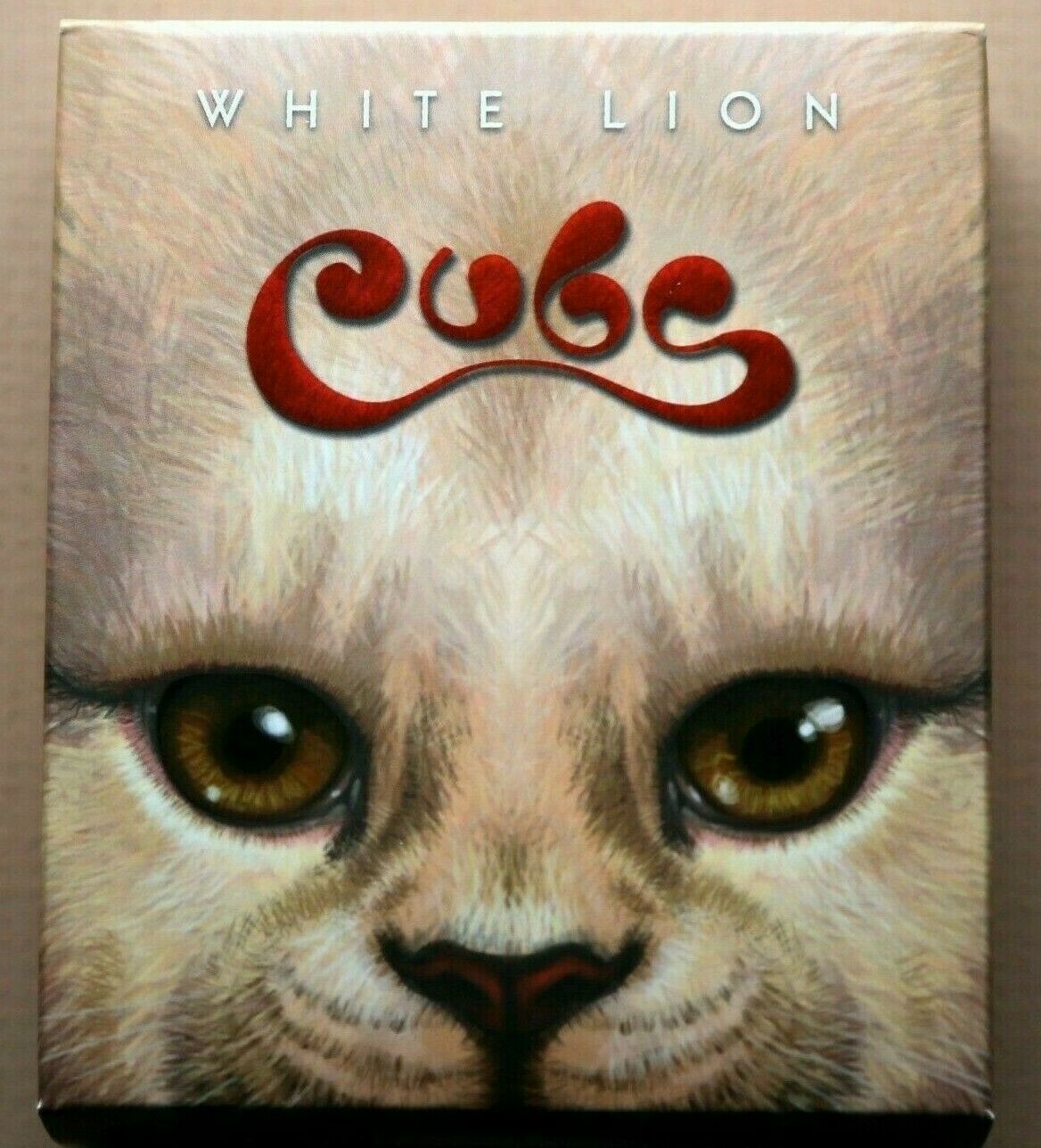 Tuvalu 2016 P First Strike 50 cents Colorized White Lion Cubs PCGS PR70 Box/COA