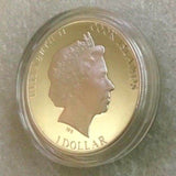 Cook Islands 2011 $1 Marilyn Monroe Anniversary Silver Pl Proof Coin Copyright Atje Hjort