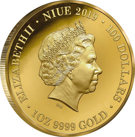 Niue 2020 $100 Proof Australia At Night Kangaroo 1 Oz Gold Platinum Plate