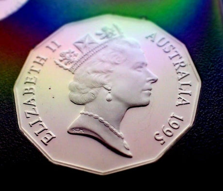 Australia 1995 50 Cent Proof Weary Dunlop