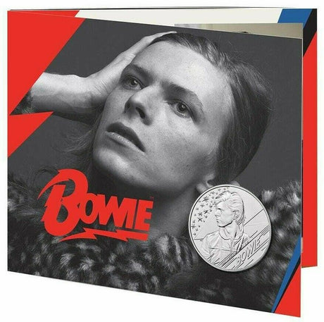 United Kingdom 2020 £5 Brilliant Uncirculated David Bowie Set of 4 Coin Pack