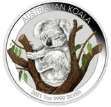 Australia 2021 $1 Uncirculated ANDA Brisbane Money Expo Special Australian Koala 1 Oz Silver 500 Made Perth Mint