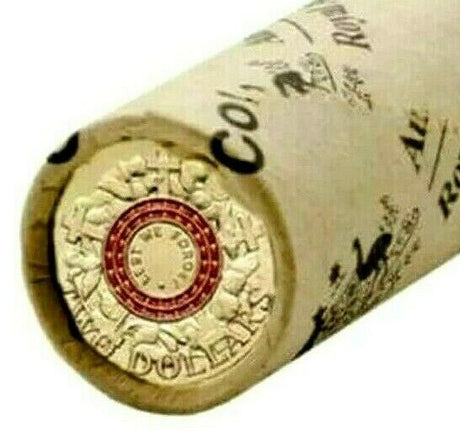 Australia 2015 $2 Red Coloured Uncirculated ANZAC Lest We Forget Royal Australian Mint Roll H/T