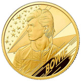 United Kingdom 2020 £25 David Bowie 1/4 oz Gold Proof