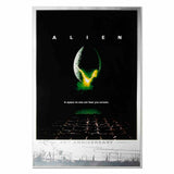 2019 Alien 40th Anniversary 1979 Movie Poster Silver Foil Perth Mint