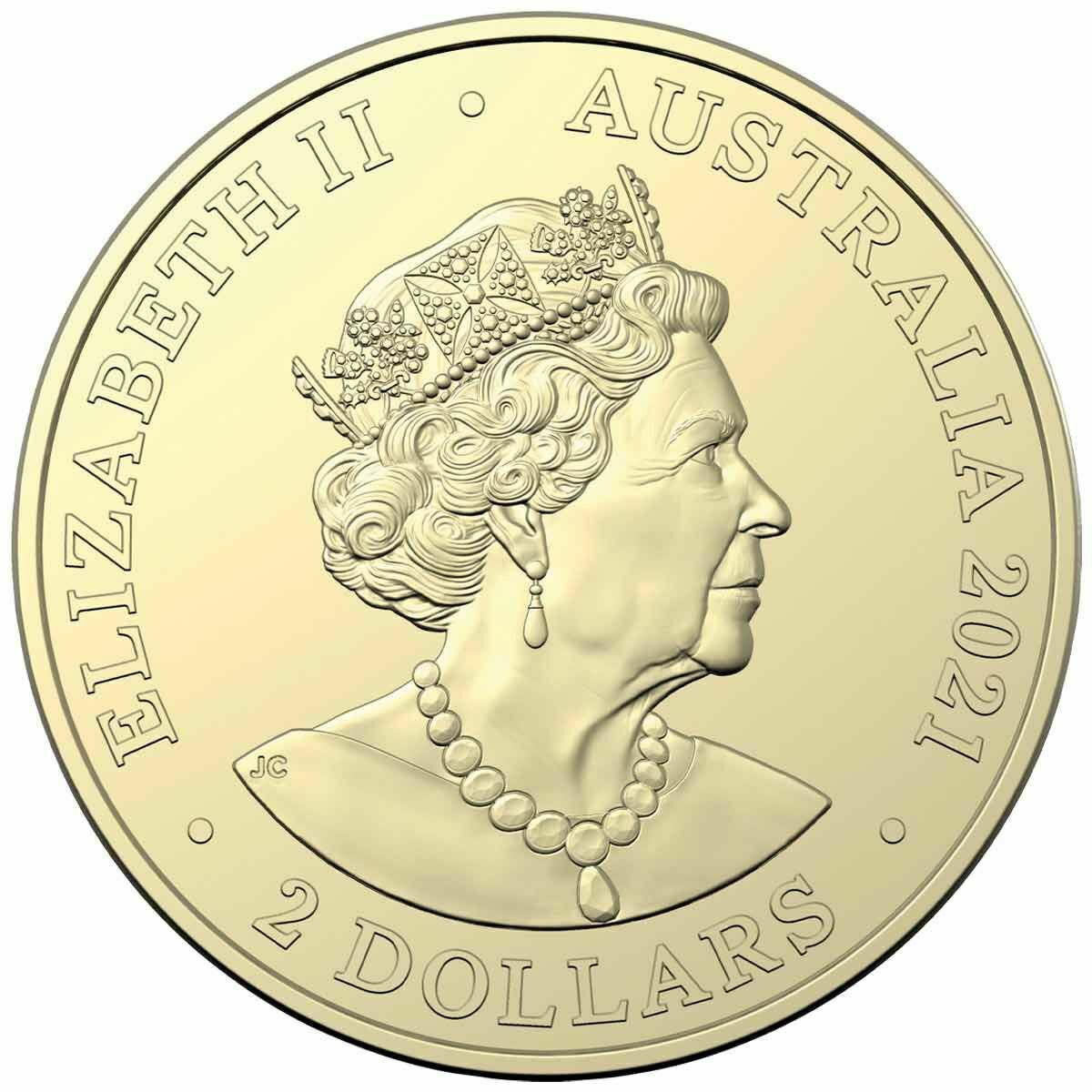 Australia 2021 6 Coin Uncirculated Year Set 50th Anniversary of the Aboriginal Flag $2 Coloured Uncirculated
