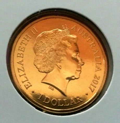 Australia 2017 $1 Uncirculated Trans - Australian Railway Centenary C Mintmark