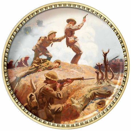 Painting the War Enamel Penny 9-Coin Collection