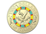 Australia 2019 $1 and $2 Coloured Uncirculated 60th Anniversary of Mr Squiggle and Friends Set