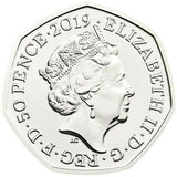 United Kingdom 2019 50p Beatrix Potter Peter Rabbit BU Sealed Coin Pack