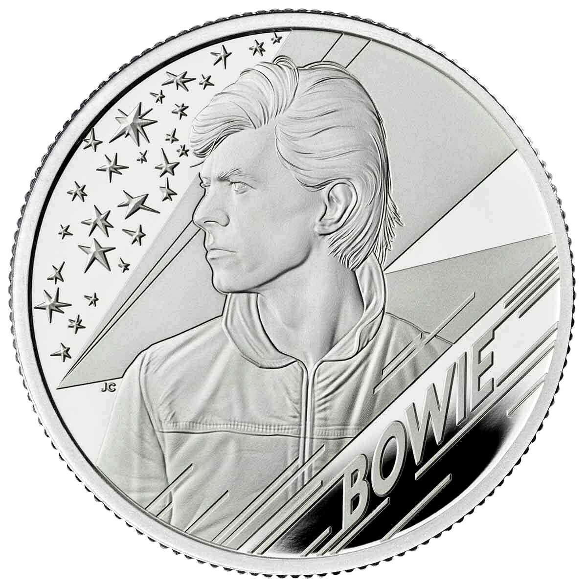 United Kingdom 2020 £1 David Bowie 1/2oz Silver Proof Coin
