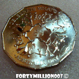 Australia 2010 50 Cent Uncirculated Australia Day Commemorative ex Royal Australian Mint Roll