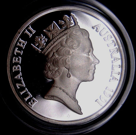 Australia 1991 20 Cent Silver Proof Platypus