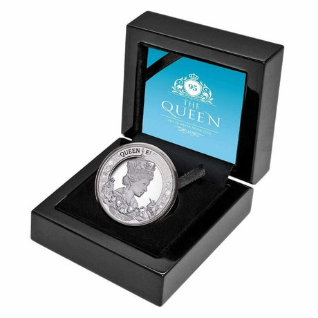 Niue Queen Elizabeth II 95th Birthday 2021 $1 1oz Silver Proof Coin Limited Mint 1000