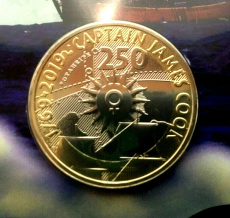 United Kingdom 2019 £2 Voyage of Discovery 250th Anniversary BU Sealed Coin Pack