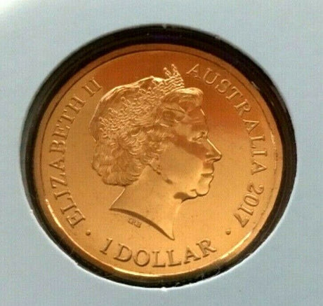Australia 2017 $1 Uncirculated Trans - Australian Railway Centenary C Mintmark