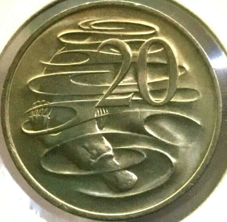 Australia 1977 20 Cent Uncirculated Platypus ex Roll