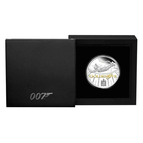 James Bond GoldenEye 2021 $1 1oz Silver Proof Coin
