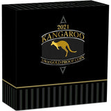 Australia 2021 $25 Proof Kangaroo 1/4oz Gold