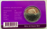 Australia 2006 50 Cent Uncirculated Queen Elizabeth Royal Visit