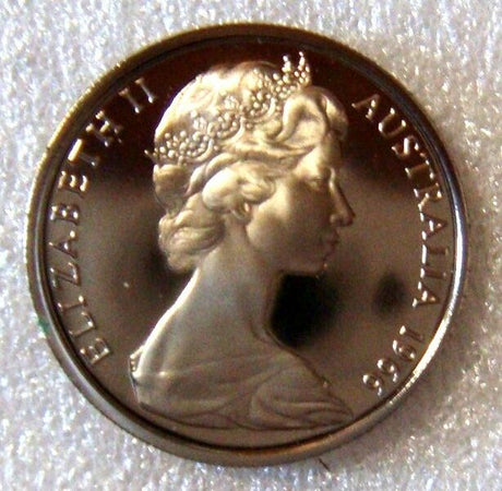 Australia 1966 10 Cent Proof Lyrebird