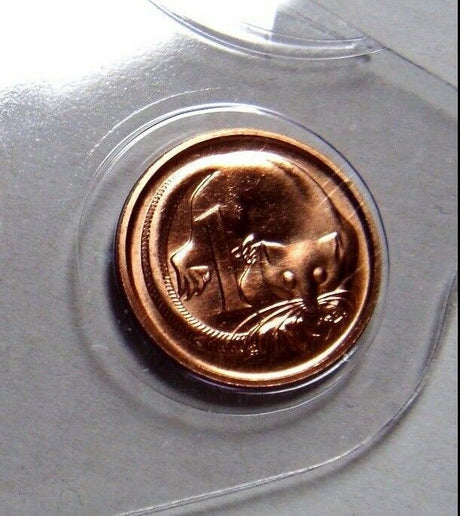 Australia 1988 1 Cent Uncirculated Feather Tail Glider