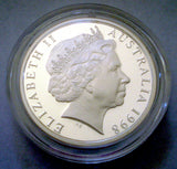 Australia 1998 20 Cent Proof United Nations Silver