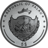 Republic of Palau 2021 $5 Magical Lamp 1oz Silver Black Proof Smartminting®