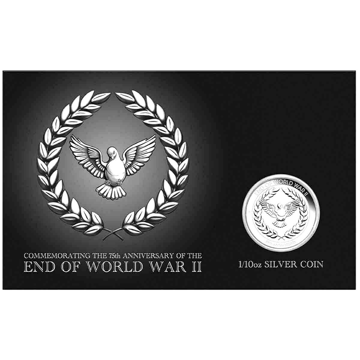 Australia 2020 10 Cent 75th Anniversary of the End of WWII Silver