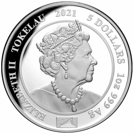 Niue 2021 $5 Diana Princess of Wales 1 Oz Silver Proof Rose Gold Plate