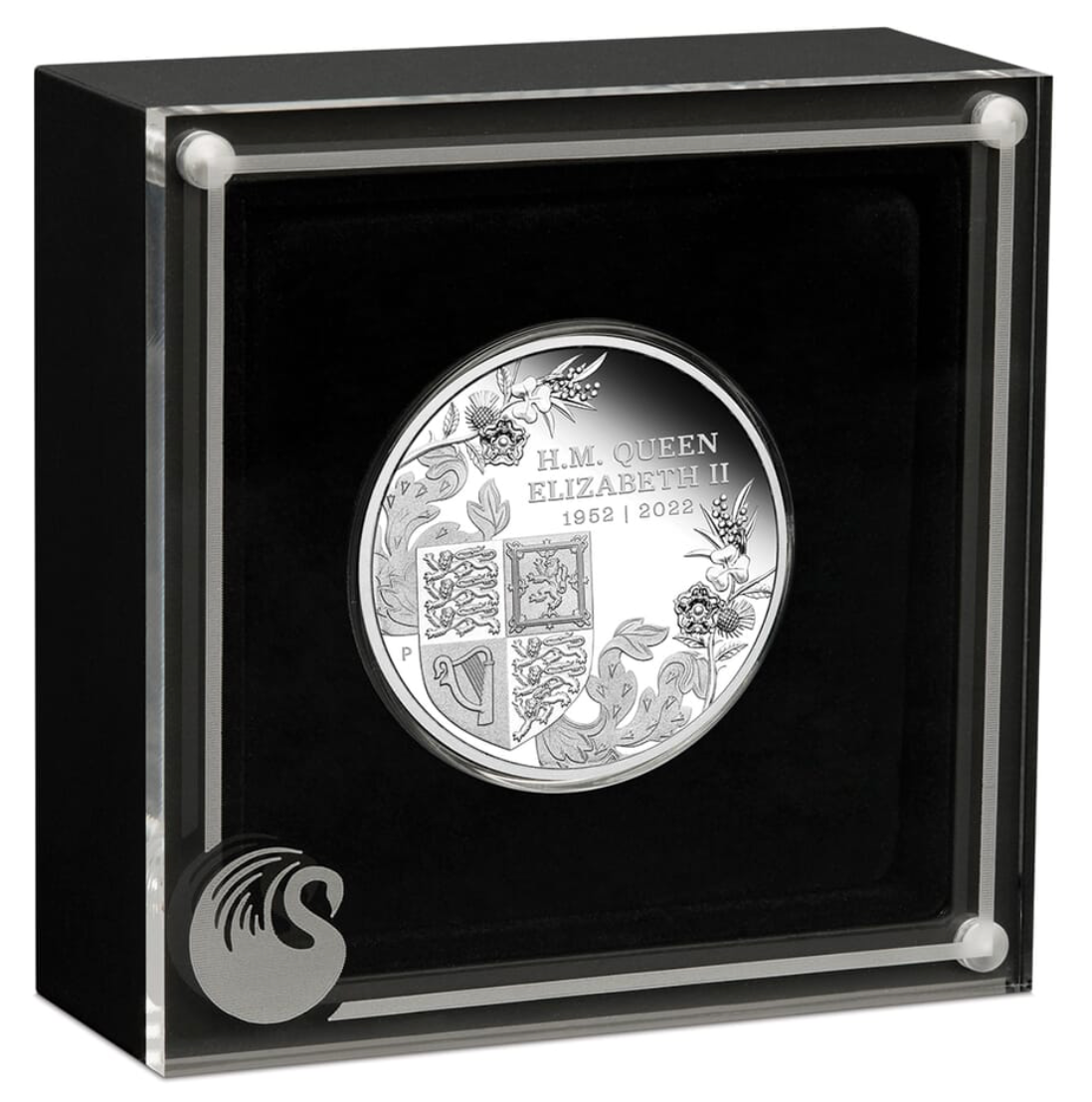 Australia 2022 $1 Queen Elizabeth II's Platinum Jubilee 1oz Silver Proof Coin Perth Mint