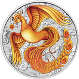 Australia 2022 $1 Phoenix 1oz Silver Coloured Coin in Card