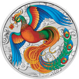 Australia 2022 $1 Phoenix 1oz Silver Vivid Coloured Coin in Card