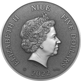 Niue 2022 $5 Wild Scenery (FROM THE WILD SERIES)  2oz Silver Coin