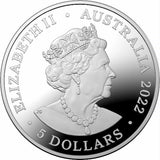 Australia 2022 $5 Wallal Centenary Domed 1oz Silver Coin