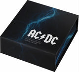 Australia 2023 $1 AC/DC Frosted  Silver Uncirculated Coin