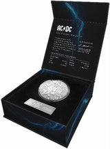 Australia 2023 $1 AC/DC Frosted  Silver Uncirculated Coin