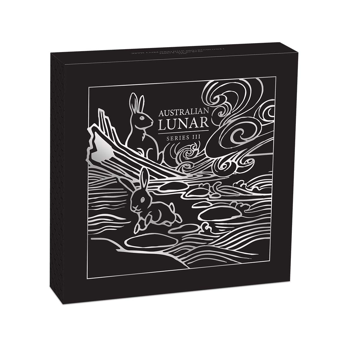 Australian Lunar Series III 2023 $30 Year of the Rabbit 1 Kilo Silver with 1 Gram Gold Privy Mark Coin Perth Mint