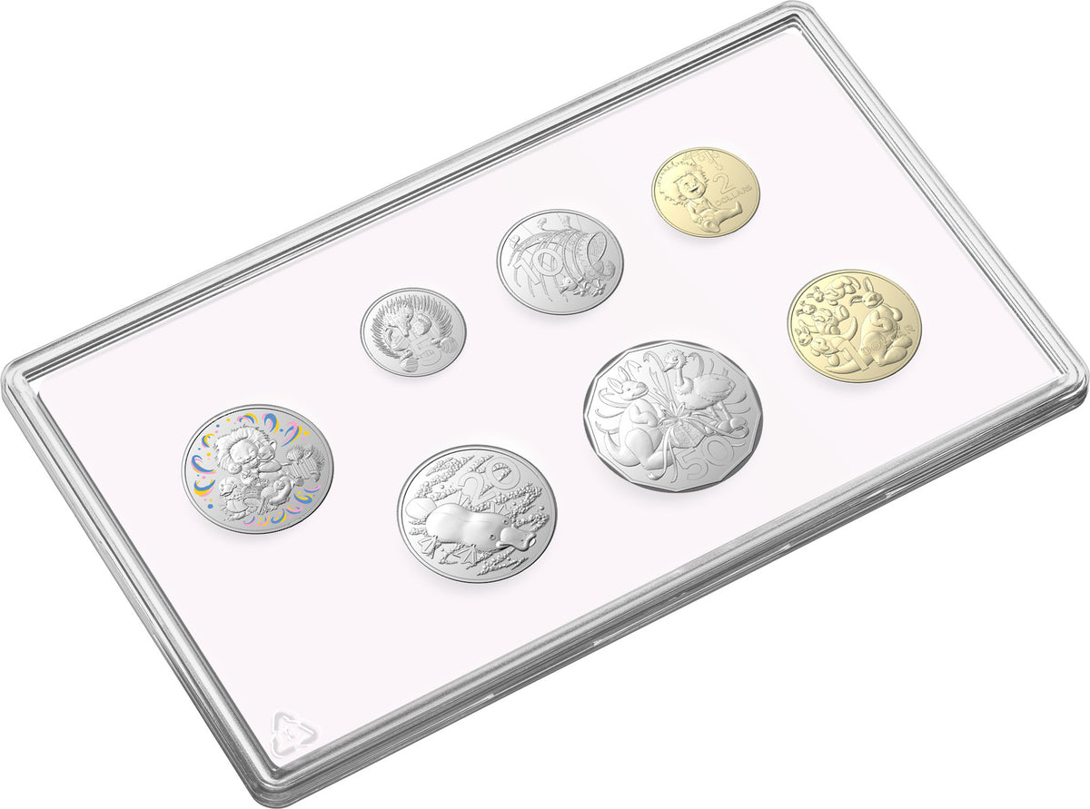 Australia 2023 Baby Mint Uncirculated Set 6 special coin redesigns