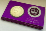 Australia 2006 50 Cent Uncirculated Queen Elizabeth Royal Visit