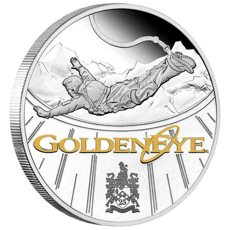 James Bond GoldenEye 2021 $1 1oz Silver Proof Coin