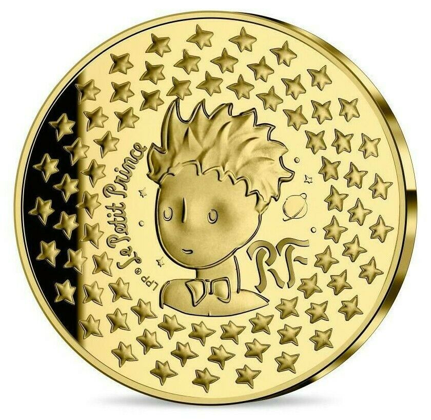 France  2021 5€ 5 Euros Gold Proof The Little Prince