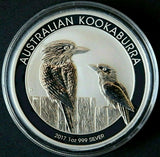 Australia 2017 $1 Uncirculated Kookaburra 1 Oz Silver