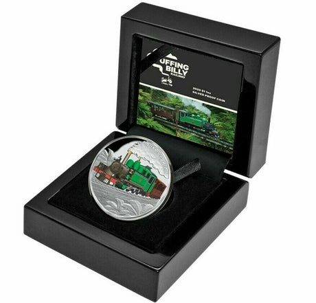 Niue 2020 Puffing Billy Train $1 1oz Silver Proof