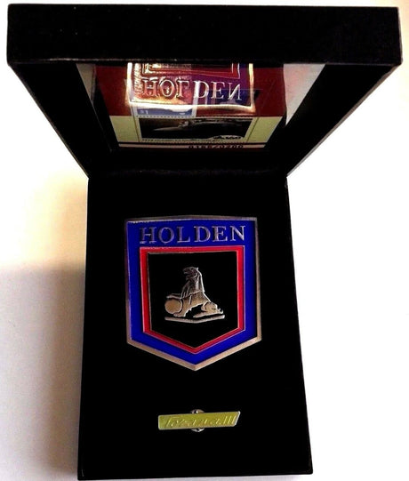Australia 2017 Holden LJ Torana Box Set Silver Plated Grille Badge & Stamp